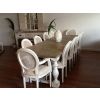 3m Ellena Dining Table with 8 Ellena Chairs & 2 Armchairs  - 0